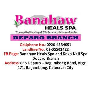 Banahaw Heals Spa Deparo Branch